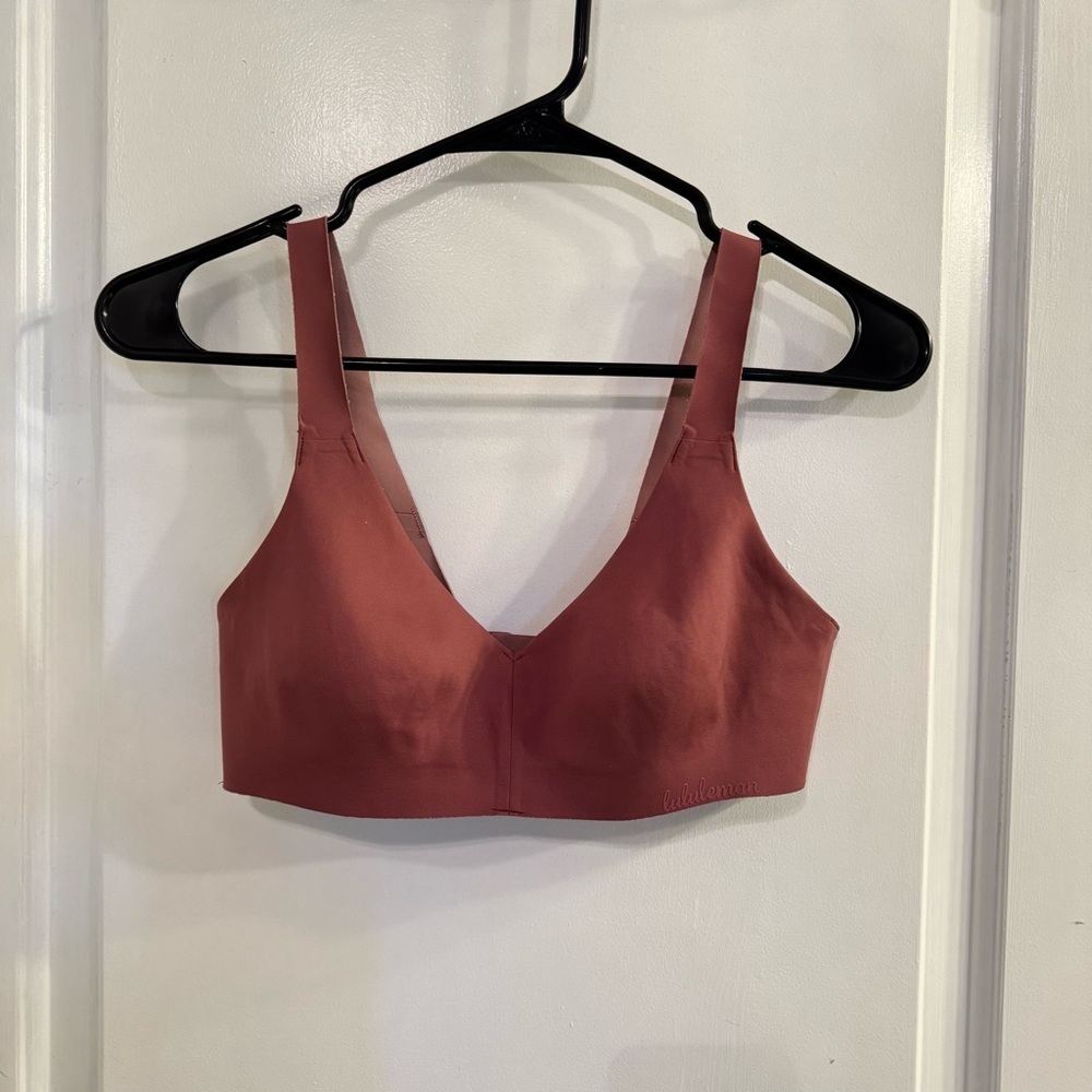 Lululemon Like Nothing Bra Misty Merlot 34B
